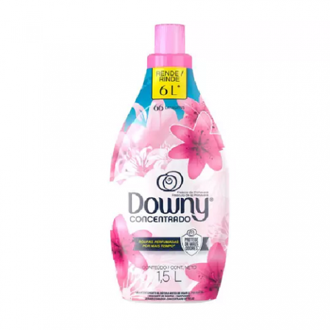 Amaciante Downy Concentrado Frescor da Primavera 1,5L
