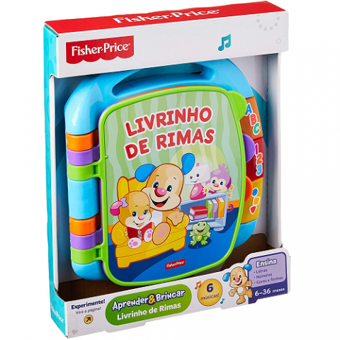 Livro de Rimas – Aprender e Brincar – Fisher Price