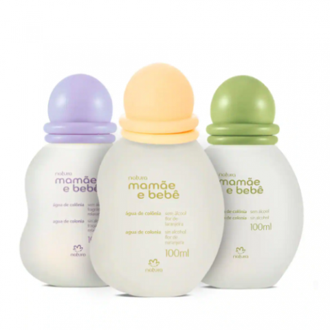 Trio de Colônias Mamãe e Bebê 100ml