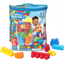 Mega Bloks Sacola de 80 Blocos Mattel