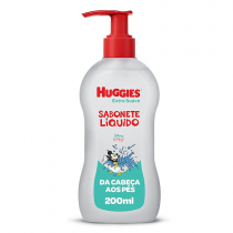 Sabonete Líquido Huggies Extra Suave 200ml