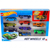 Hot Wheels Pacote 10 Carros Sortidos