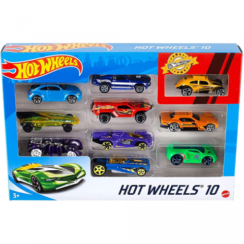Hot Wheels Pacote 10 Carros