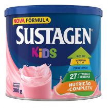 Complemento Alimentar Sustagen Kids Morango 380g