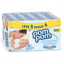 Kit Sabonete Hidratante Pom Pom 5 Unidades