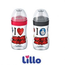 Lillo Mamadeira Super Evolution Disney Silicone 300ml