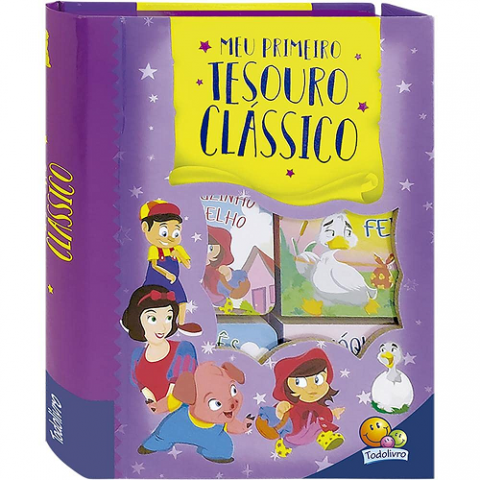 Box 6 Mini Livros – Meu Primeiro Tesouro Clássico