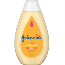 Condicionador Johnson’s Baby Regular 400ml Amarelo