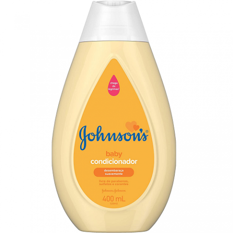Condicionador Johnson’s Baby Regular 400ml Amarelo
