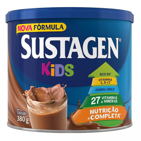 Lata Sustagen Kids Chocolate 380g
