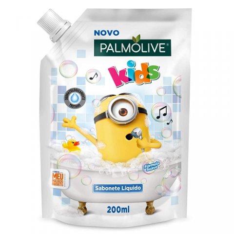 Refil Sabonete Líquido Palmolive Kids Minions 200ml