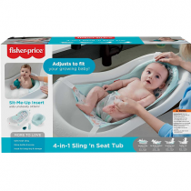 Banheira Deluxe 4 em 1 Fisher Price