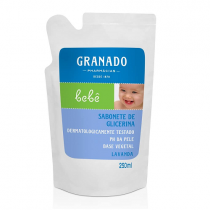 Refil Sabonete Liquido Granado Bebê Lavanda 250ml