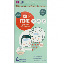 Xô Febre – Compressas Refrescantes para Alivio da Febre Likluc