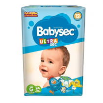 Fralda Babysec Ultrasec Galinha Pintadinha G 24 Unidades