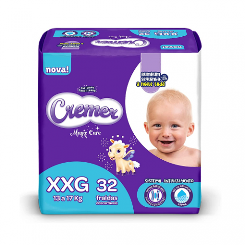 Fralda Cremer XXG 32 Unidades