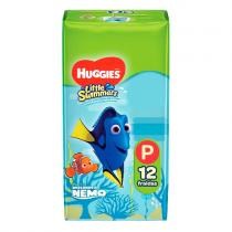 Fralda Huggies Little Swimmers P 12 Unidades