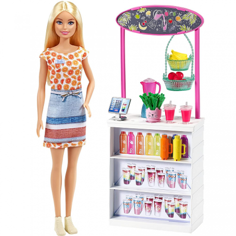 Boneca Barbie Posto de Smoothies
