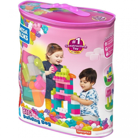 Mega Bloks Preschool 80 Peças – Mattel