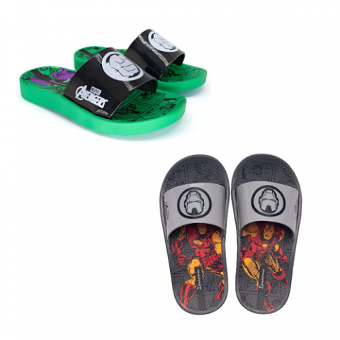 Chinelo Ipanema Kids Slide Marvel