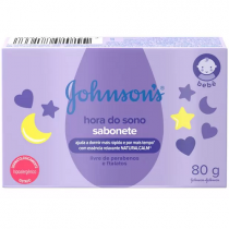 Sabonete Barra Johnson’s Baby Hora do Sono 80g
