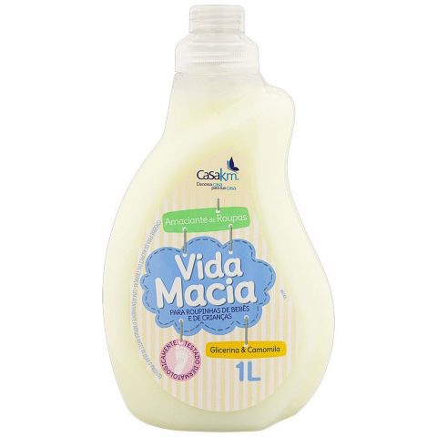 Amaciante de Roupa Vida Macia Glicerina e Camomila 1 Litro