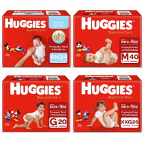 Fralda Huggies Supreme Care