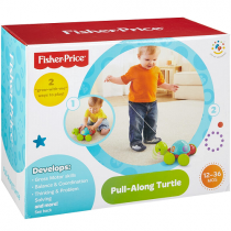 Empurra Tartaruga Fisher Price