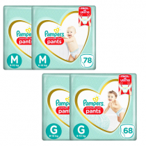 Fralda Pampers Pants Premium Care