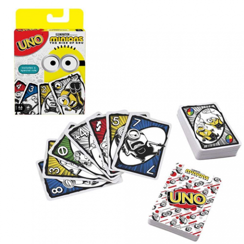 Uno Minions The Rise Of Gru – Mattel