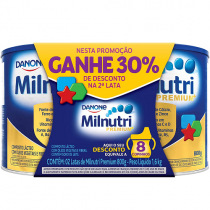 Kit Composto Lácteo Milnutri Premium 800g