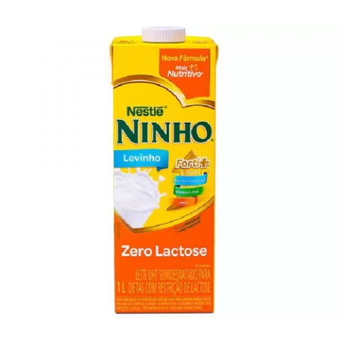 Leite Ninho Semidesnatado Zero Lactose Levinho 1L