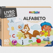 Livro Quebra-Cabeça do Alfabeto – Escolinha