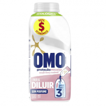 Sabão Líquido Concentrado Omo Proteção Micelar 500ml