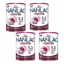 4 Latas Nanlac Comfor 3 800g cada