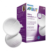 Absorvente Descartável Para Seios Philips Avent 24 Unidades