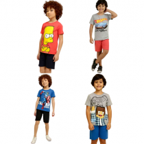 Conjunto Infantil Masculino com até 50% OFF