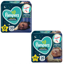 Fralda Pampers Ajuste Total Noturna