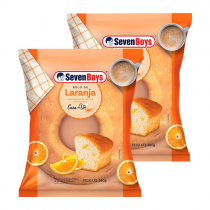 Kit 2 Bolos Laranja Casa de Vó Seven Boys 280g