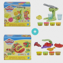 Kit Play-Doh Comidinha Mexicana + Máquina de Suco