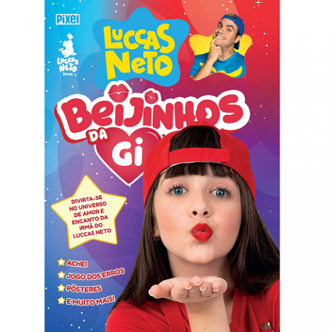 Livro Beijinhos da Gi – Luccas Neto