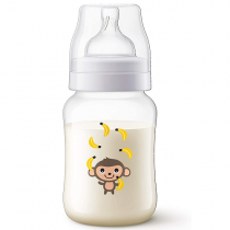 Mamadeira Anticólica Philips Avent Macaquinho 260ml