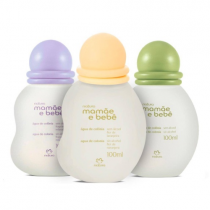 Trio de Águas de Colônia Mamãe e Bebê 100 ml cada