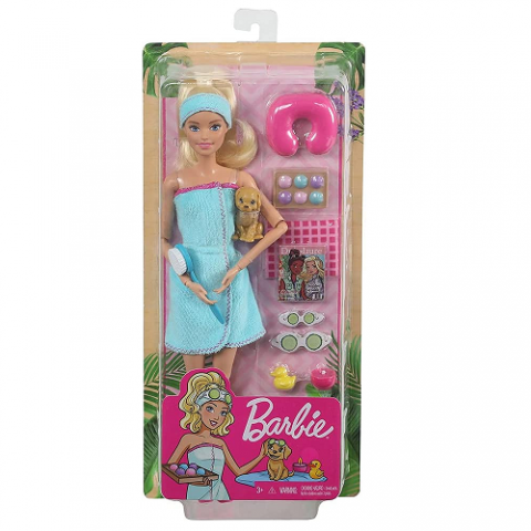 Barbie Fashionista Conjunto Bem Estar Dia de Spa