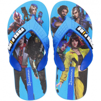 Chinelo Infantil Ipanema Free Fire Azul