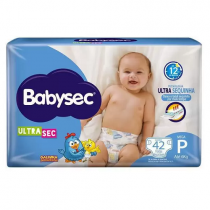 Fralda Babysec Ultrasec Galinha Pintadinha P 42 Unidades