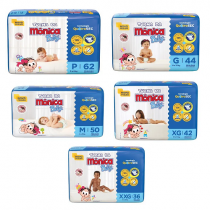 Fralda Turma da Monica Baby Mega