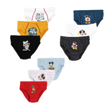 Kit 3peças Cueca Lupo Infantil Mickey