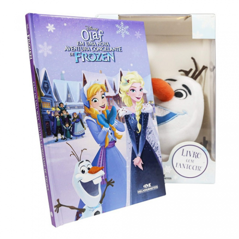 Livro Frozen – Olaf em uma Nova Aventura Congelante de Frozen