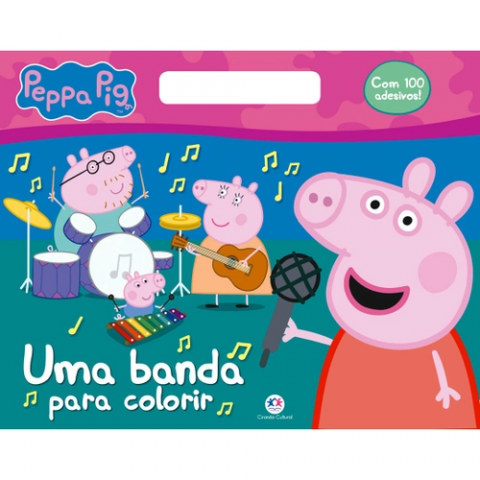Livro Peppa Pig – Uma banda para colorir
